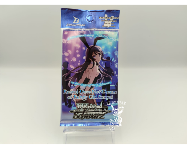 Weiss Schwarz Booster Rascal Does Not Dream of Bunny Girl Senpai