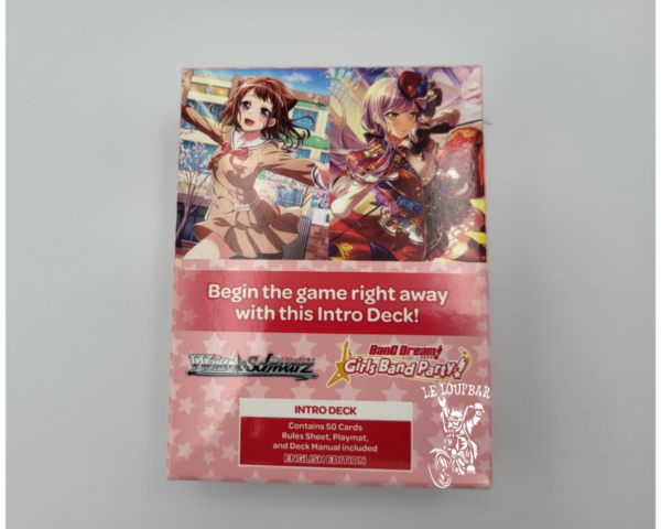 Weiss Schwarz Trial Deck Bang Dream Intro