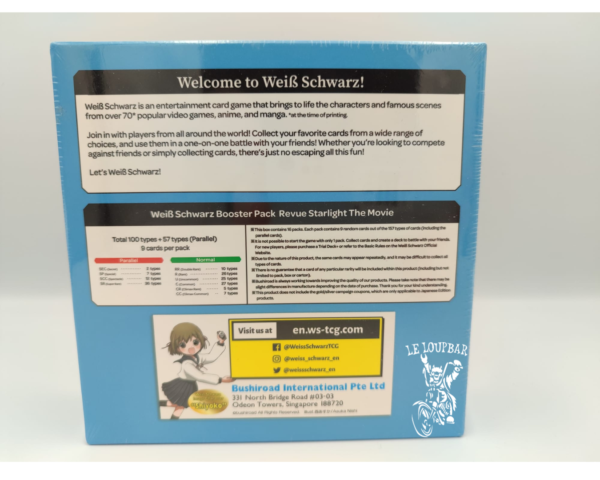 Weiss Schwarz Display Revue Starlight – Image 2
