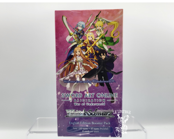 Weiss Schwarz Display SAO Swort Art Online Alicalization
