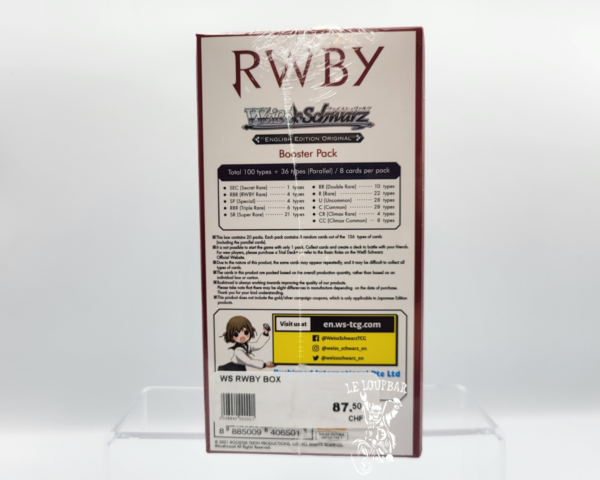 Weiss Schwarz Display RWBY – Image 2