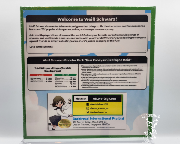 Weiss Schwarz Display Miss Kobayashi's Dragon Maid – Image 2