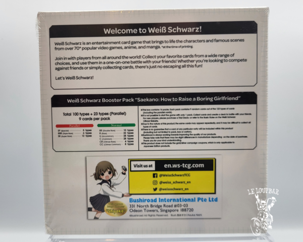 Weiss Schwarz Display Saekano – Image 2