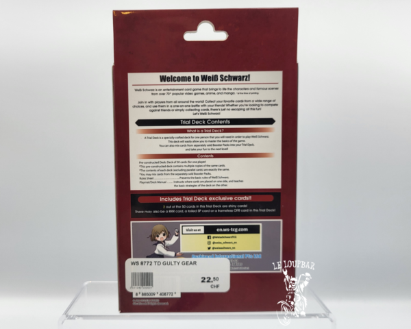 Weiss Schwarz Trial Deck Guilty Gear – Image 2