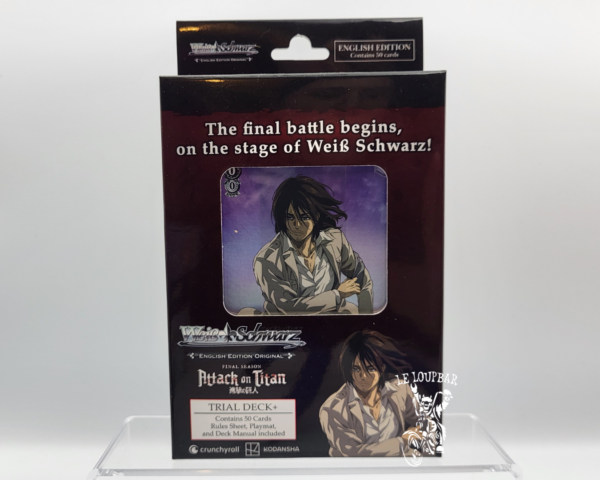 Weiss Schwarz Trial Deck Attack on Titan