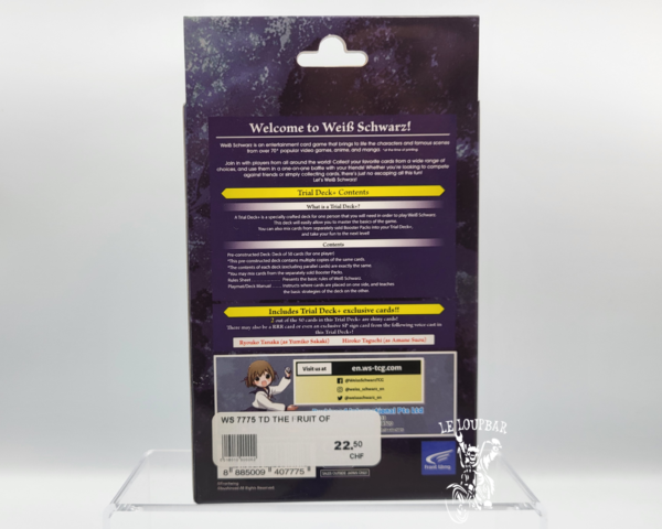 Weiss Schwarz Trial Deck the fruit of grisaia – Image 2