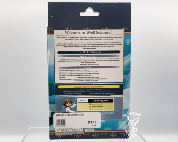 Weiss Schwarz Trial Deck Danmachi – Image 2