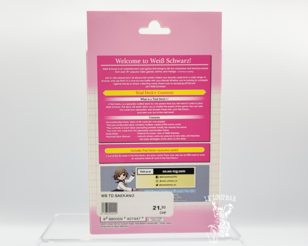 Weiss Schwarz Trial Deck Saekano – Image 2
