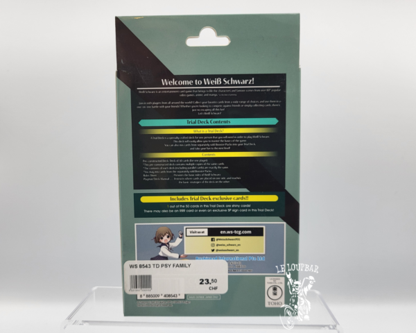 Weiss Schwarz Trial Deck Spy Family – Image 2