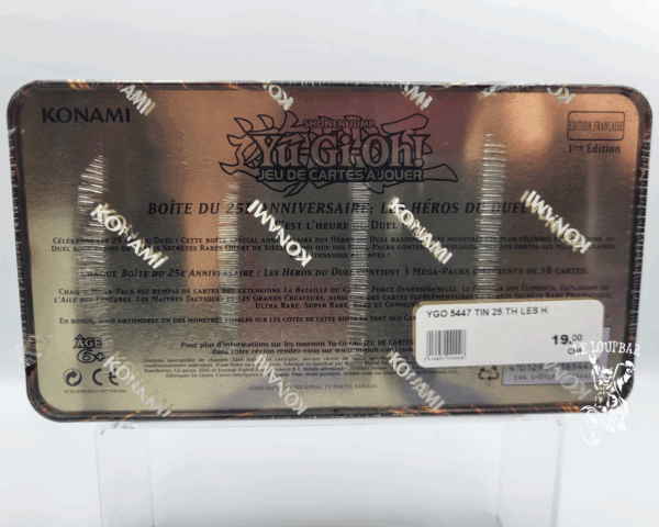 Yu-Gi-Oh! Tin Box 25TH Les Héros du Duel – Image 2