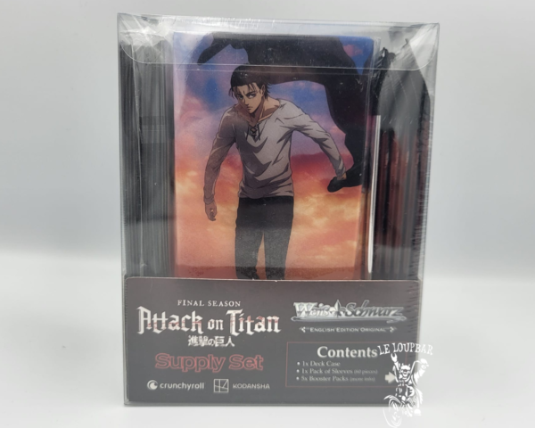 Weiss Schwarz Supply Set Attack on Titan