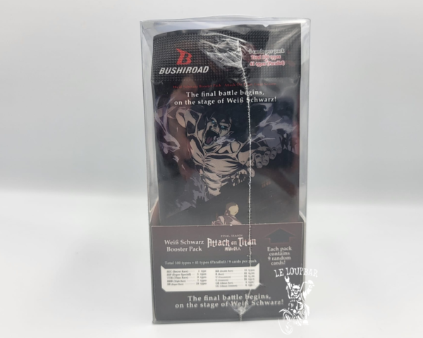Weiss Schwarz Supply Set Attack on Titan – Image 3