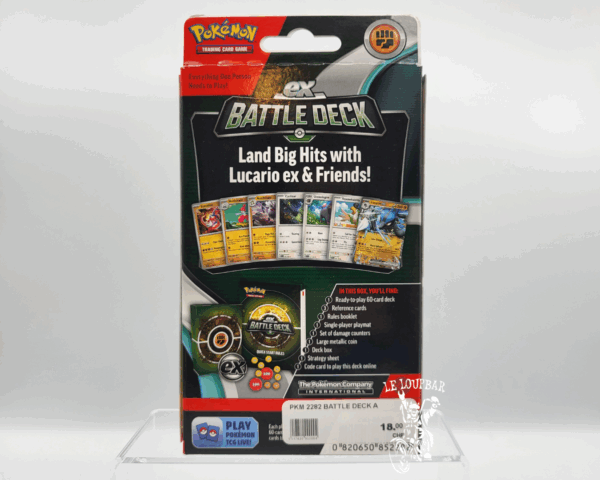 Pokemon : Battle Deck Lucario ex – Image 2