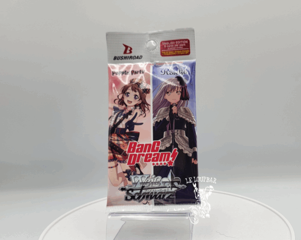 Weiss Schwarz Booster Bang Dream poppin party & roselia