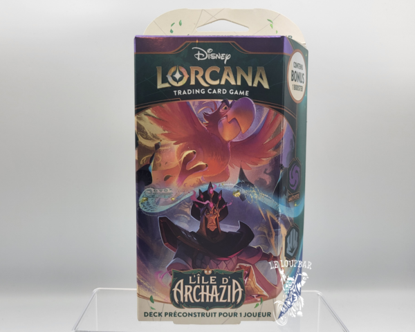Lorcana Set 7 Deck L’Île d’Archazia Iago Jafar