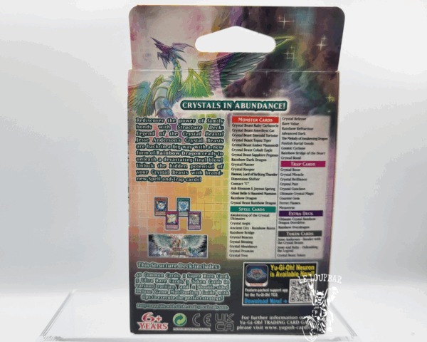 Yu-Gi-Oh! Deck de Structure : Legend of the Crystal Beasts – Image 2