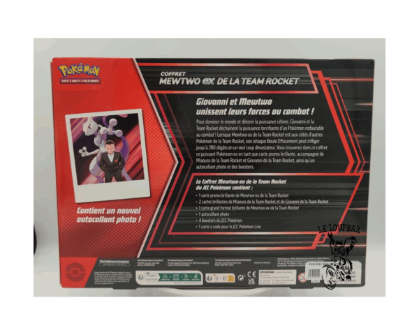 Pokemon : Box Mewtwo de la team Rocket – Image 2