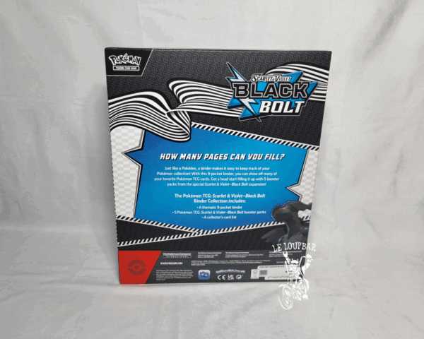 Pokemon : Binder Collection Black Bolt – Image 2