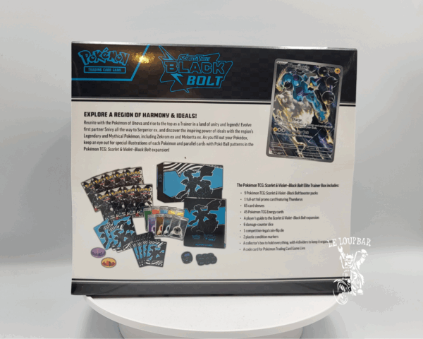 Pokemon : Elite Trainer Box Black Bolt (ETB) – Image 2