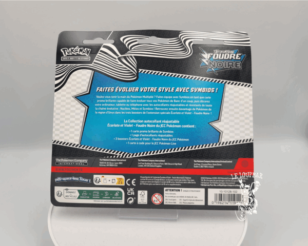 Pokemon : Sticker Foudre Noire (tripack) – Image 2