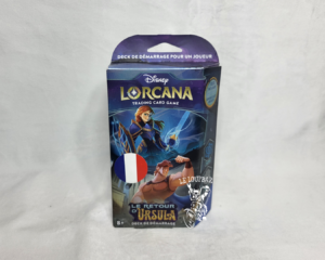 Lorcana : Deck Le retour d'Ursula saphir / acier