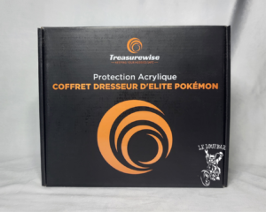 Treasurewise : Protection Acrylic ETB Pokémon